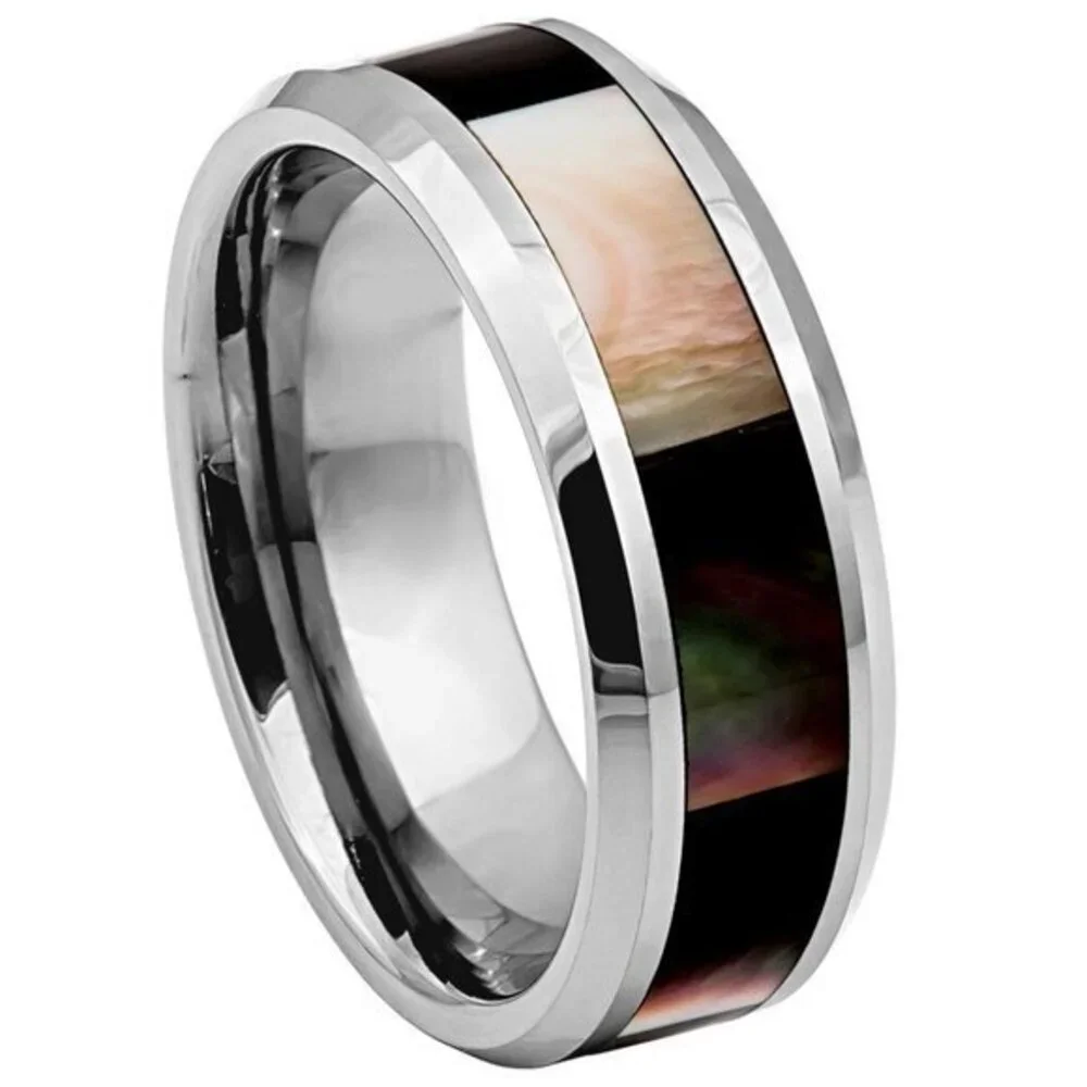 8mm Tungsten Wedding Band